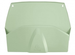 Fali rendszerező, 1 rekeszes, fekvő, 38,2x28,9x7,2 cm, EXACOMPTA "Autentik", zsályazöld